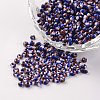 8/0 Opaque Colours Seep Glass Beads X-SEED-M007-16-1