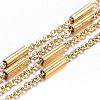 Handmade Ion Plating(IP) 304 Stainless Steel Cable Chains STAS-P203-C-1