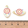 Printed Brass Pendants KK-CBAF9BC-03G-4