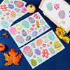 Colorful PVC Easter Egg Window Decorative Stickers DIY-WH0349-108-4