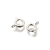 Eco-friendly Brass Spring Ring Clasps KK-D082-01F-S-2