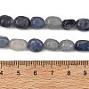 Natural Blue Aventurine Beads Strands GG-C286-A32-5