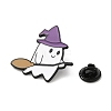 Halloween Ghost Theme Alloy Enamel Brooch JEWB-E022-03EB-05-3