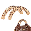 Cowhide Bag Handle Protective Sleeves AJEW-WH0766-80A-1