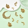 5Pcs 5 Styles Ion Plating(IP) 304 Stainless Steel Pendants STAS-YW0003-61-4