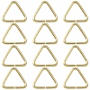 SUNNYCLUE Brass Triangle Linking Ring FIND-SC0006-42-1