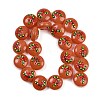 Christmas Handmade Lampwork Enamel Beads X1-LAMP-C020-03E-1