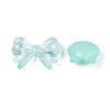 Transparent & Opaque Acrylic Beads TACR-T028-26E-3