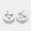 201 Stainless Steel Charms STAS-Q201-T151-2