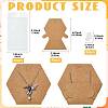 40Pcs Paper Jewelry Display Cards CDIS-FS0001-32C-4