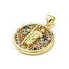 Brass with Cubic Zirconia Pendant FIND-Z023-09B-01-2