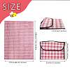 Portable Tartan Patern Non Woven Picnic Mat JX572C-02-2