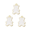 Alloy Enamel Pendants ENAM-G212-16G-01-3