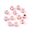 Plating Acrylic Beads OACR-N140-01D-V-1