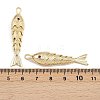 Brass Micro Pave Cubic Zirconia Pendants KK-A269-01C-G-3
