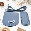Handmade PU Leather Crochet Shoulder Bag Accessories Kits DIY-CL0002-52C-7