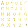 104Pcs 26 Styles Letter A~Z 304 Stainless Steel Alphabet Letter Charms STAS-FS0001-66-3