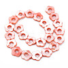 Freshwater Shell Beads Frames Strands SHEL-T009-14C-2