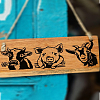 Self-Adhesive Silk Screen Printing Stencil X1-DIY-WH0338-077-1