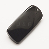 Natural Obsidian Pendants G-G660-01-3