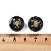 Dyed Black Synthetic Turquoise Beads G-F775-B05-3