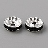 50Pcs Alloy Rhinestone Spacer Beads ALRI-SZC0003-05S-01-2
