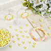 800Pcs Opaque Plastic Beads KY-SP0001-47E-3