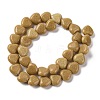 Synthetic Yellow Goldstone Beads Strands G-I372-A11-01-5