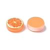 Fruit Series Opaque Resin Cabochons CRES-Q006-01B-2