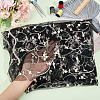Flower Pattern Polyester Mesh Fabric DIY-WH0453-06A-3