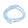 Natural Aquamarine Beads Strands X-G-E411-19B-4mm-2