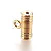 304 Stainless Steel Screw Clasps STAS-P237-18G-2