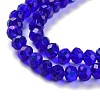 Electroplate Glass Beads Strands LS-EGLA-A034-T8mm-L16-3