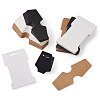 Cardboard Fold Over Paper Display Hanging Cards & Hair Clip Display Cards CDIS-TA0001-09-4