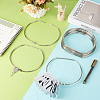 Iron Hinged Loose Leaf Binder Rings FIND-WH0173-356-2
