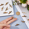12Pcs Alloy Enamel Lapel Pin Backs for Backpack Clothes JEWB-FH0002-60-3