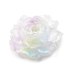 Two Tone Opaque Resin & Glitter Powder Cabochons RE-CBA7537-04A-2