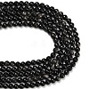 Natural Silver Obsidian Beads Strands G-C280-B08-8mm-5