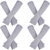 4 Pairs Acrylic Fiber Yarn Knitting Fingerless Gloves AJEW-DJ0001-58E-1