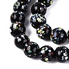 Handmade Lampwork Beads Strands LAMP-Q041-11C-3