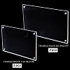  4Pcs 2 Style Acrylic Commodity Label Display ODIS-NB0001-24-6