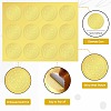 34 Sheets Self Adhesive Gold Foil Embossed Stickers DIY-WH0509-002-3