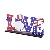Natural Wood Desktop Ornament DJEW-C007-02-1