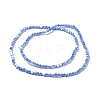 Electroplate Glass Beads Strands GLAA-E036-03C-3