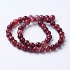 Natural Agate Beads Strands X-G-G754-04-8mm-2