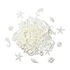 250G Marine Theme ABS Plastic Imitation Pearl Beads OACR-CJ0002-35-9