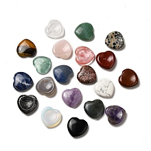 Natural & Synthetic Mixed Gemstone Worry Stones G-A213-09