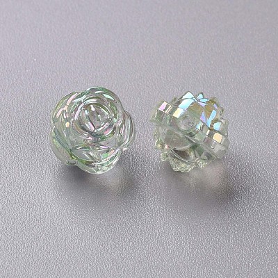 Transparent Acrylic Beads TACR-S154-33C-327-1