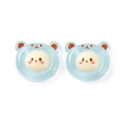 Opaque Resin Cabochons CRES-O006-02B-1