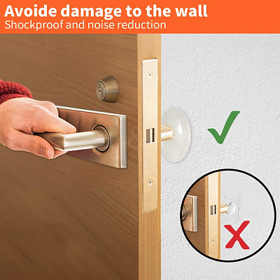 Door Knob Wall Shield AJEW-WH0114-77A-1
